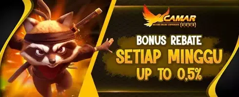 Rebate Mingguan VIP 0.5% promotion banner
